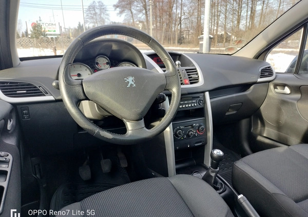 Peugeot 207 cena 14580 przebieg: 129000, rok produkcji 2012 z Rawicz małe 121